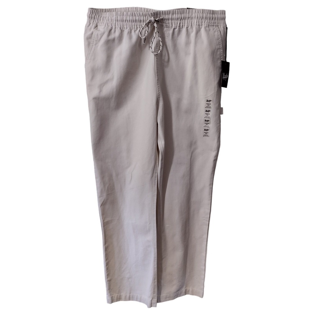 Brooklyn Cloth Carpenter Pant XL Gorp Cabin Core Workwear Cream Straight Leg New